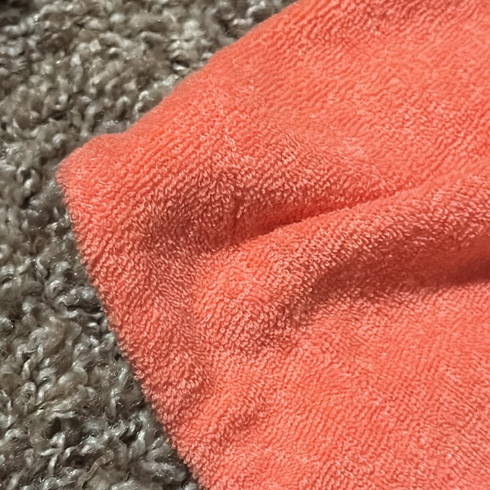A New Day peachy orange terry cloth tank dress / coverup (XXL) - EUC! - Picture 2 of 10